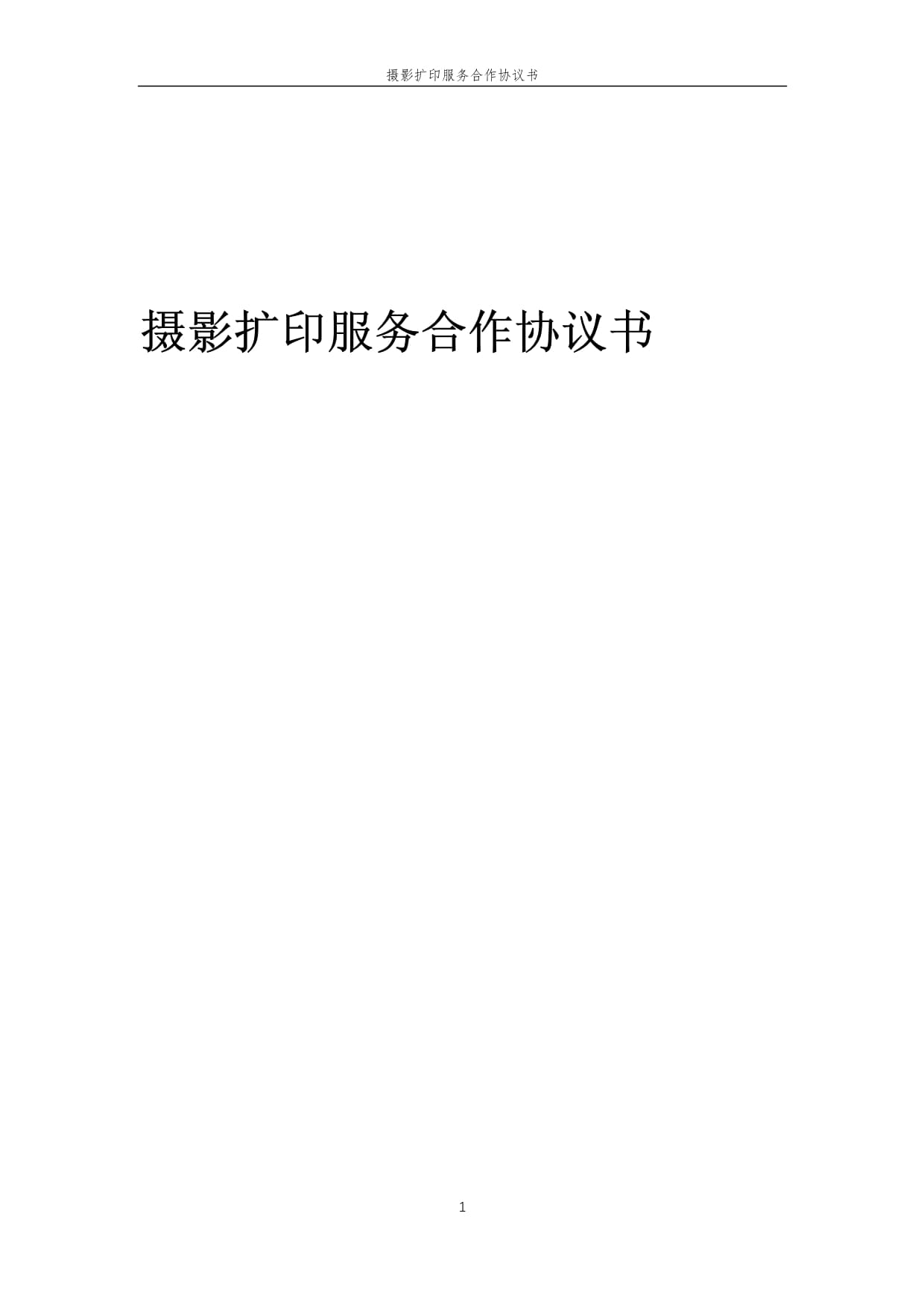 2025年攝影擴印服務(wù)合作協(xié)議書