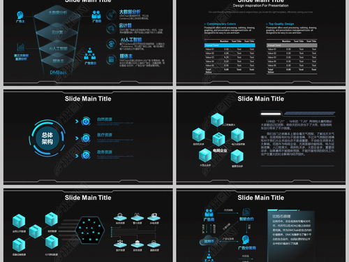 互聯(lián)網(wǎng)商務(wù)科技云計(jì)算大數(shù)據(jù)PPT模板 高效呈現(xiàn)與專業(yè)下載指南